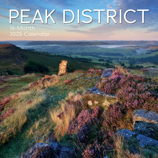 Peak District 2025 Square Wall Calendar