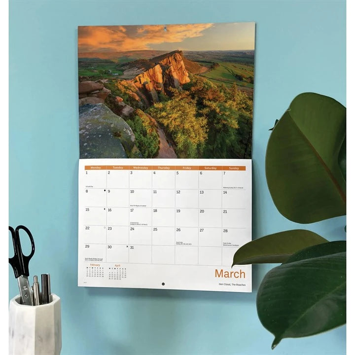 Peak District 2027 A4 Calendar
