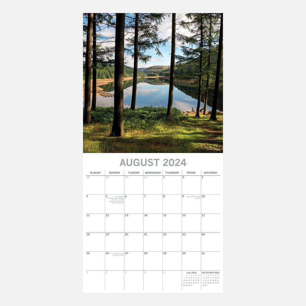 Peak District 2024 Square Wall Calendar - The Great Yorkshire Shop