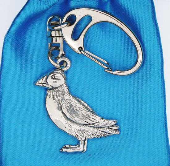 Puffin Pewter Keyring - The Great Yorkshire Shop