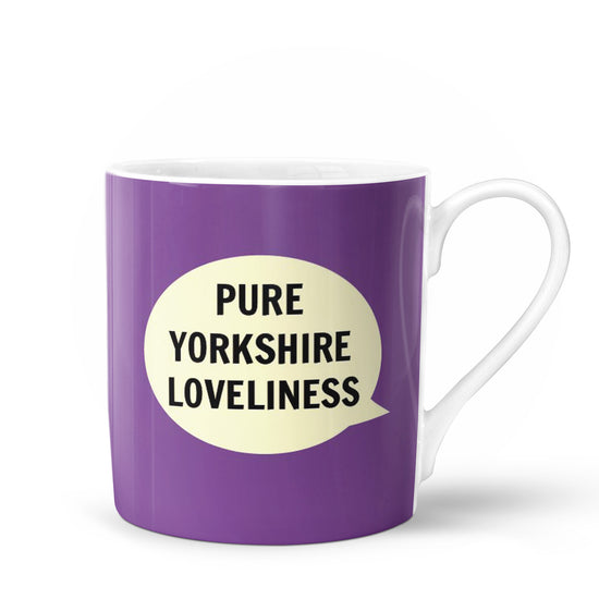 Pure Yorkshire Loveliness Bone China Mug