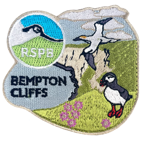 Bempton Cliffs Sew On Patch