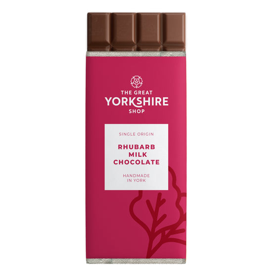 Rhubarb Milk Chocolate Bar