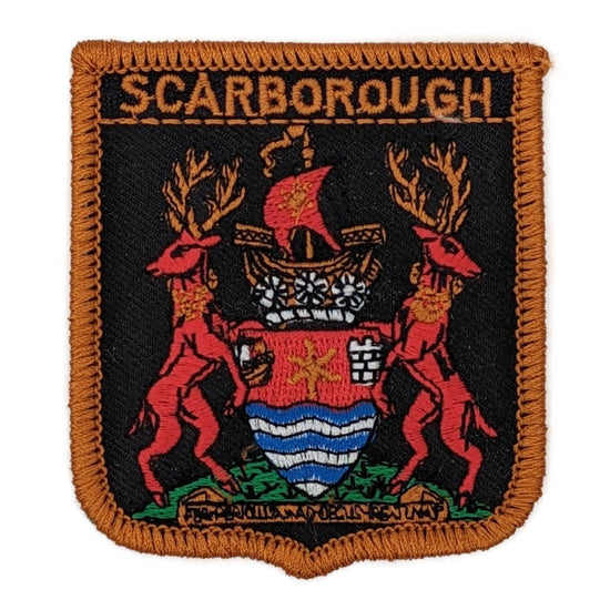 Scarborough Coat of Arms Embroidered Patch Badge - The Great Yorkshire Shop