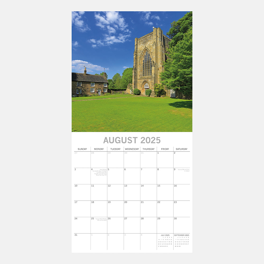 Sheffield 2025 Square Wall Calendar