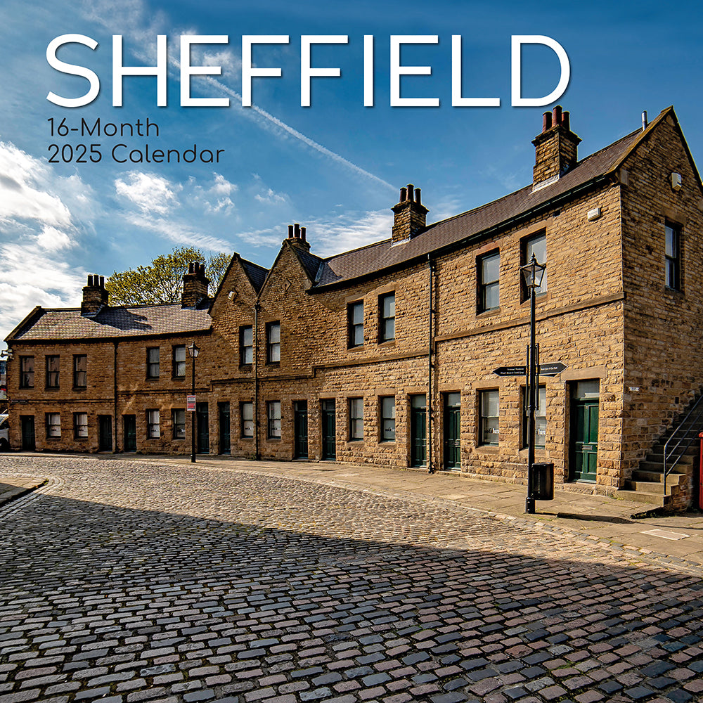 Sheffield 2025 Square Wall Calendar