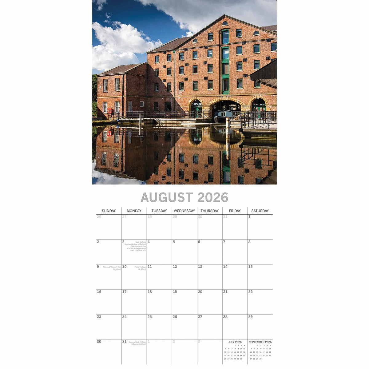 Sheffield 2026 Square Wall Calendar - The Great Yorkshire Shop