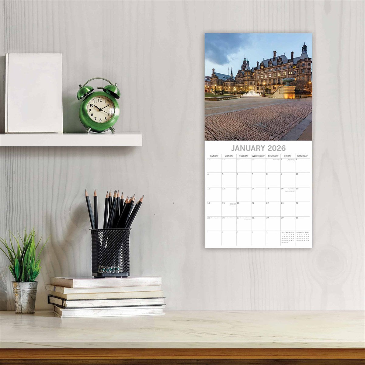 Sheffield 2026 Square Wall Calendar - The Great Yorkshire Shop