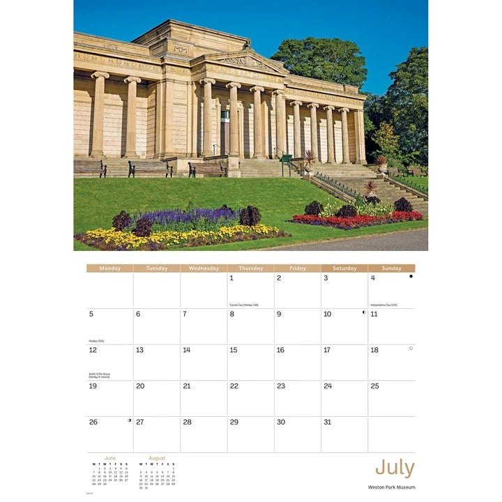 Sheffield 2027 A4 Calendar