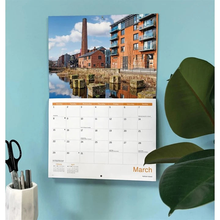Sheffield 2027 A4 Calendar