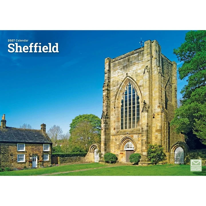 Sheffield 2027 A4 Calendar