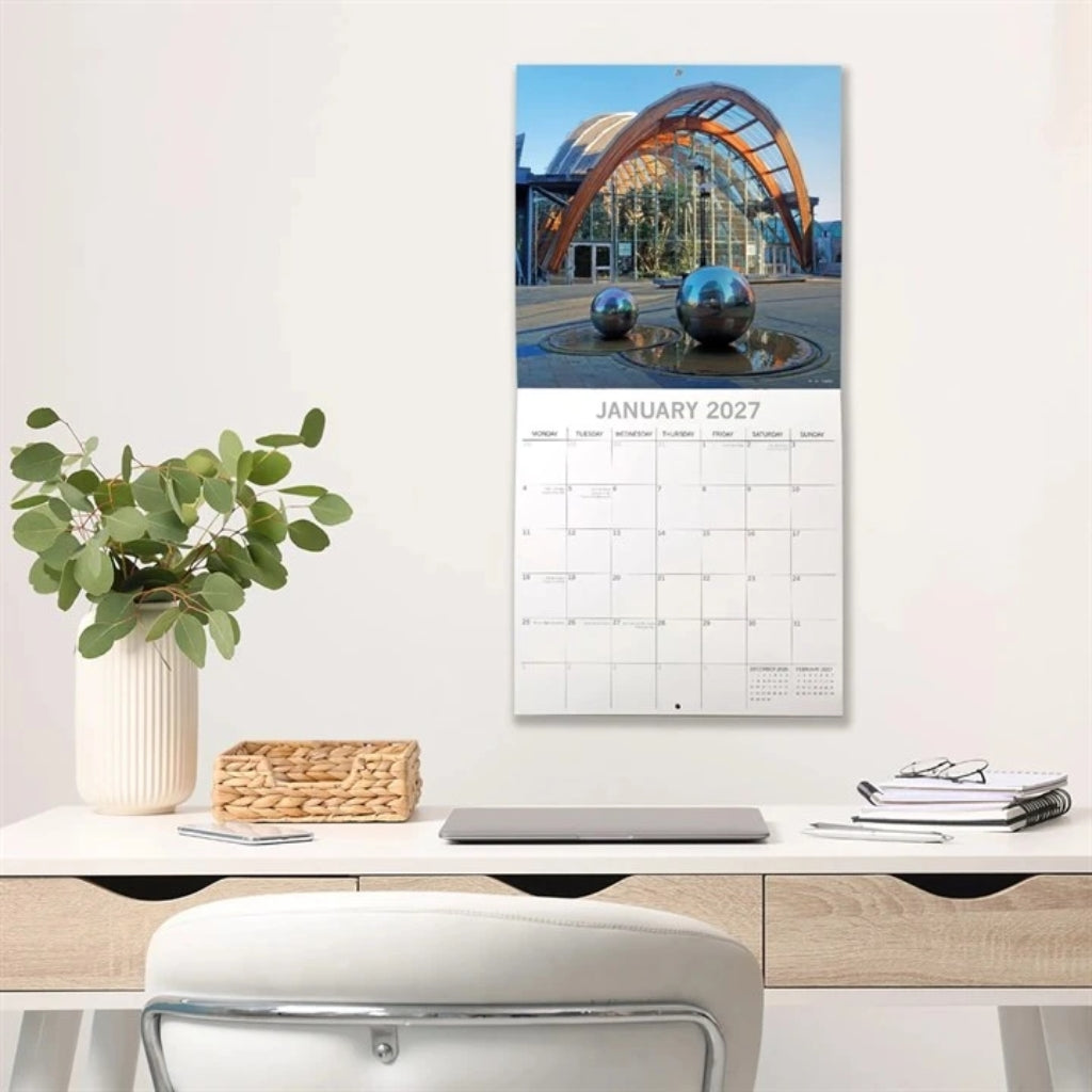 Sheffield 2027 Square Wall Calendar