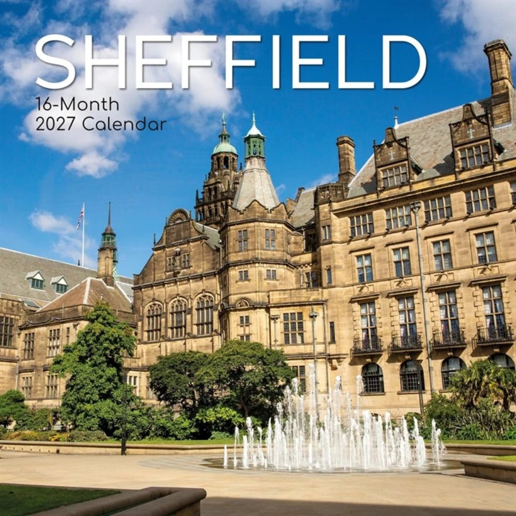 Sheffield 2027 Square Wall Calendar