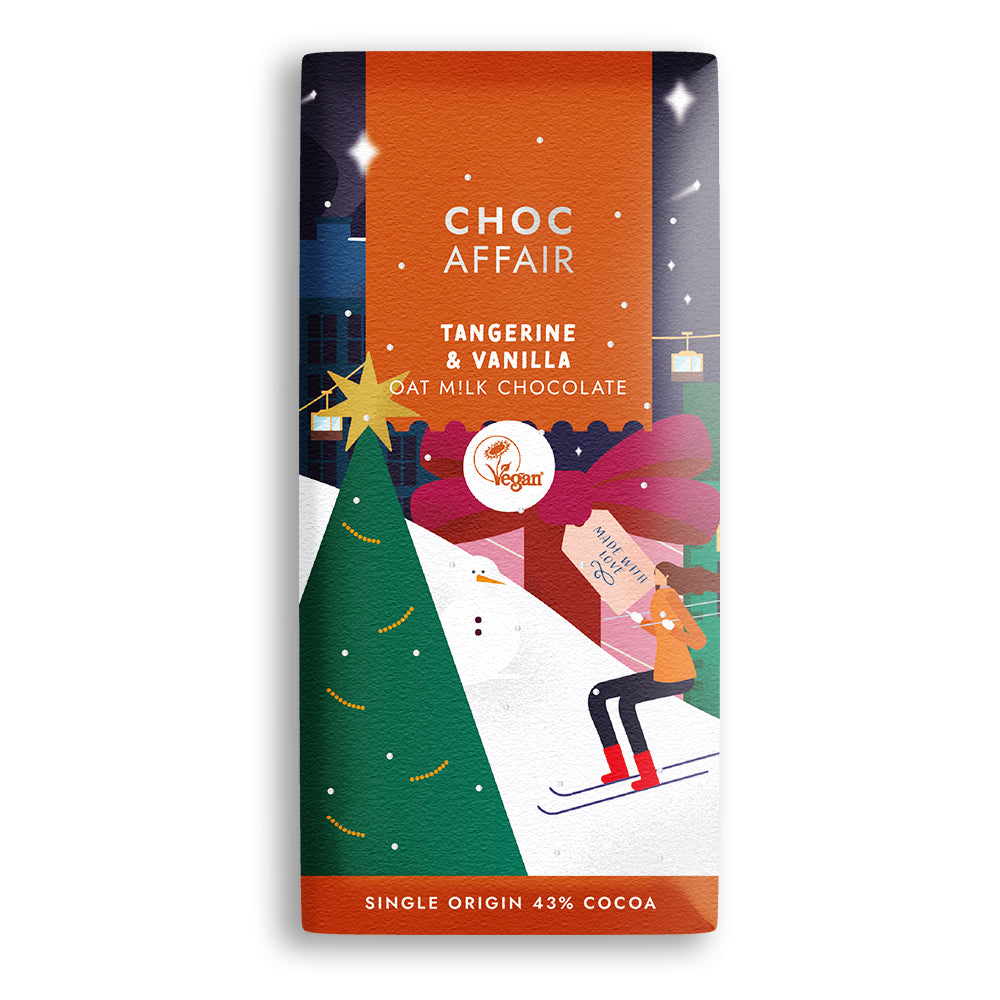 Tangerine & Vanilla Oat M!lk Chocolate Bar - The Great Yorkshire Shop