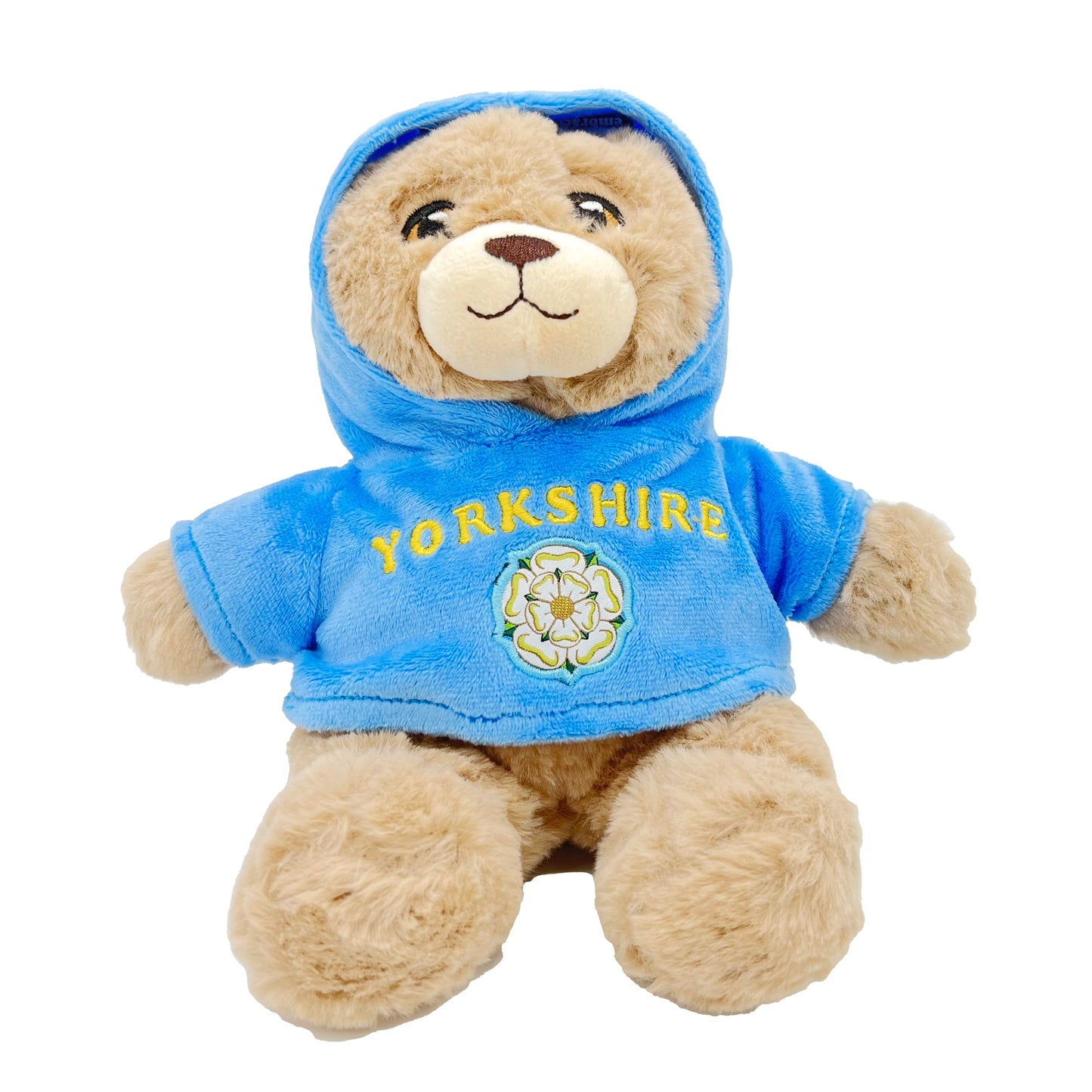 Teddy Bear in Yorkshire Fleece Hoodie - The Great Yorkshire Shop