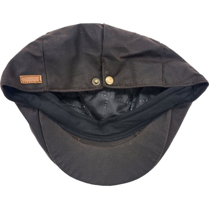 Waterproof Wax Flat Cap