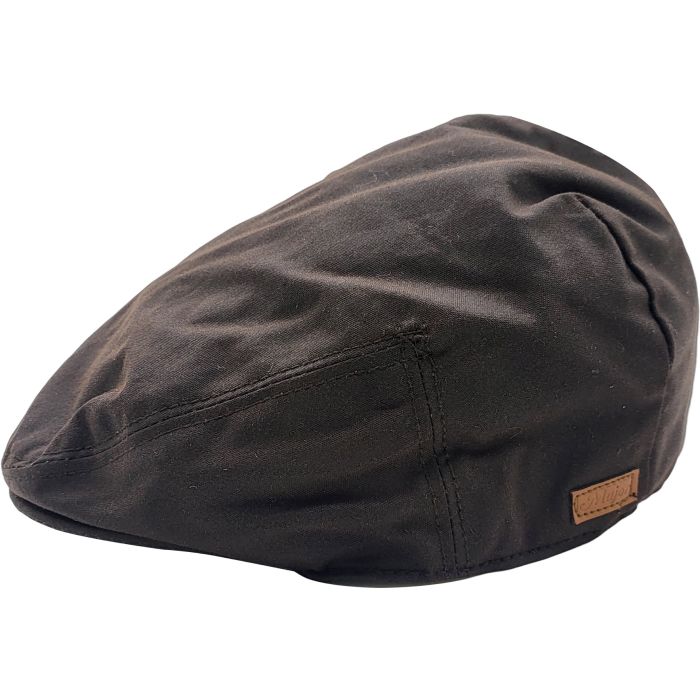 Waterproof Wax Flat Cap