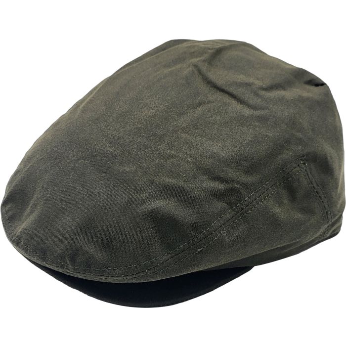 Waterproof Wax Flat Cap