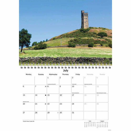 West Yorkshire 2026 A4 Calendar