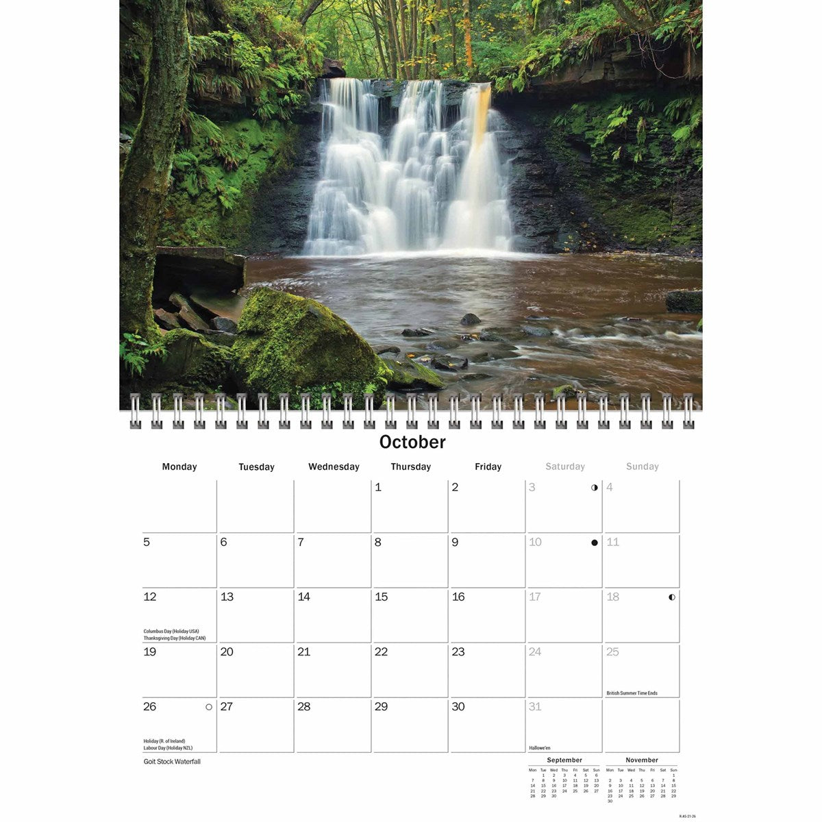 West Yorkshire 2026 A4 Calendar