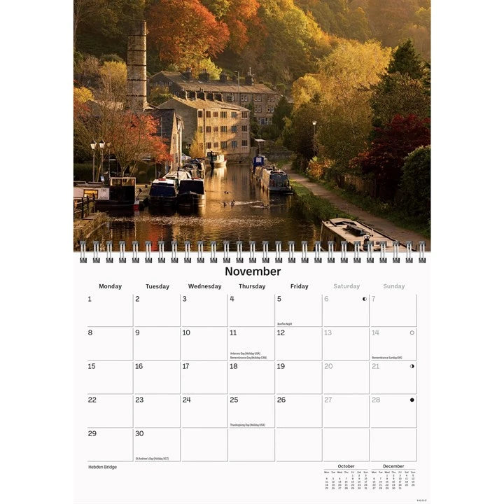 West Yorkshire 2027 A5 Calendar