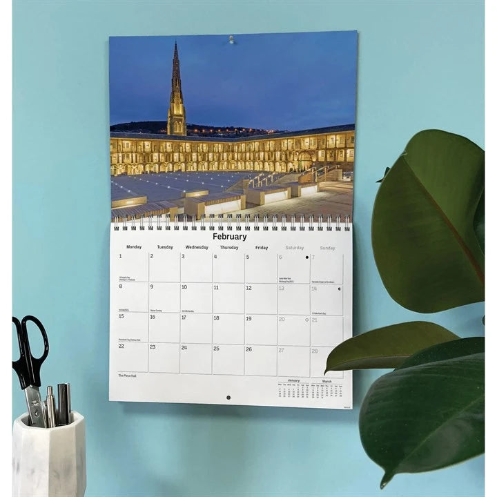 West Yorkshire 2027 A5 Calendar