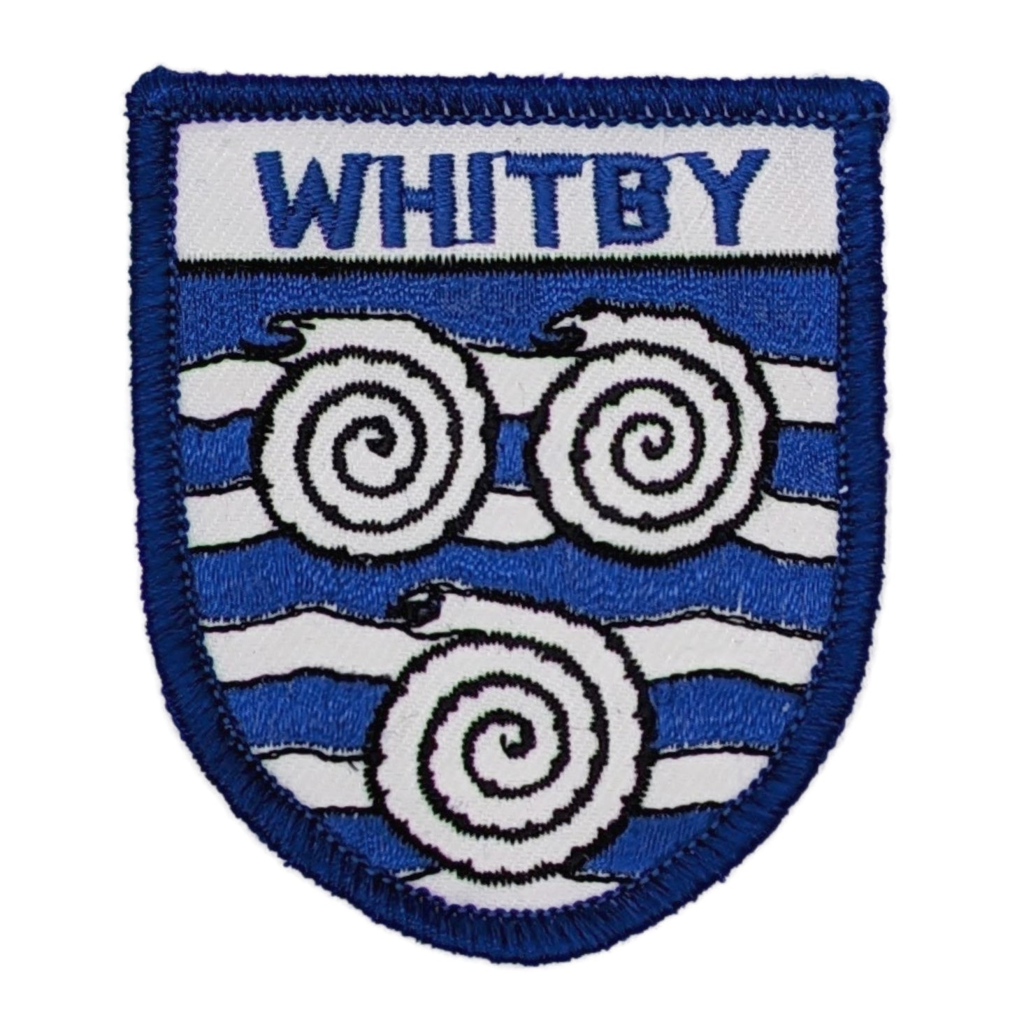 Whitby Coat of Arms Embroidered Patch Badge - The Great Yorkshire Shop