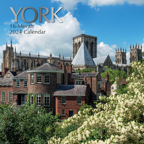 York 2024 Square Wall Calendar - The Great Yorkshire Shop
