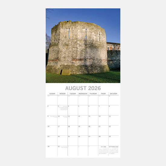 York 2026 Square Wall Calendar - The Great Yorkshire Shop