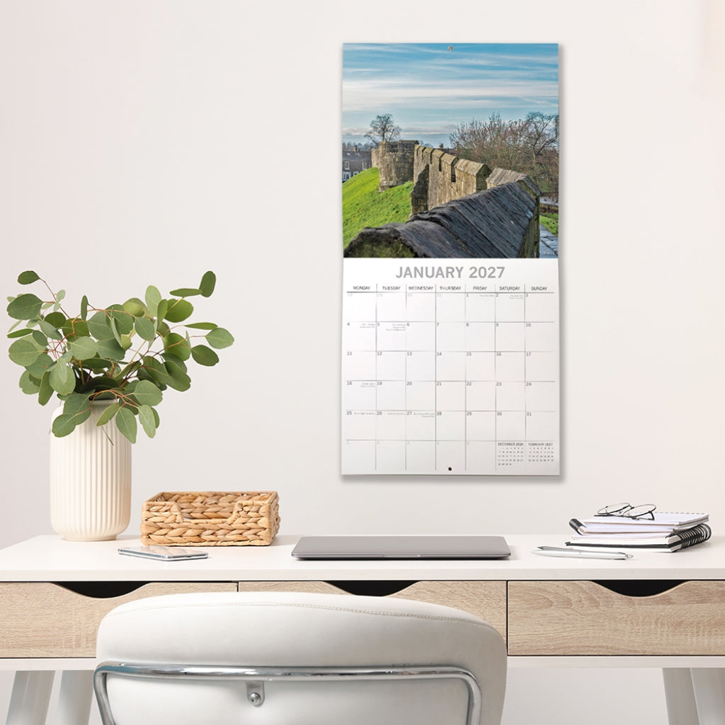 York 2027 Square Wall Calendar