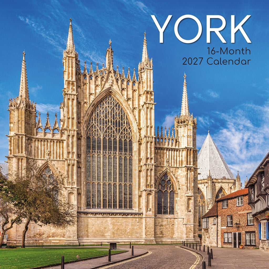 York 2027 Square Wall Calendar
