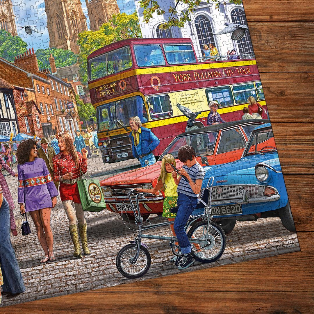 York Markets 1000 Piece Jigsaw Puzzle