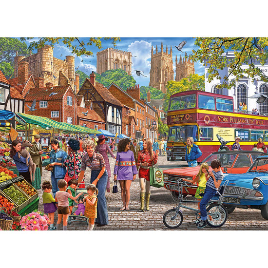York Markets 1000 Piece Jigsaw Puzzle