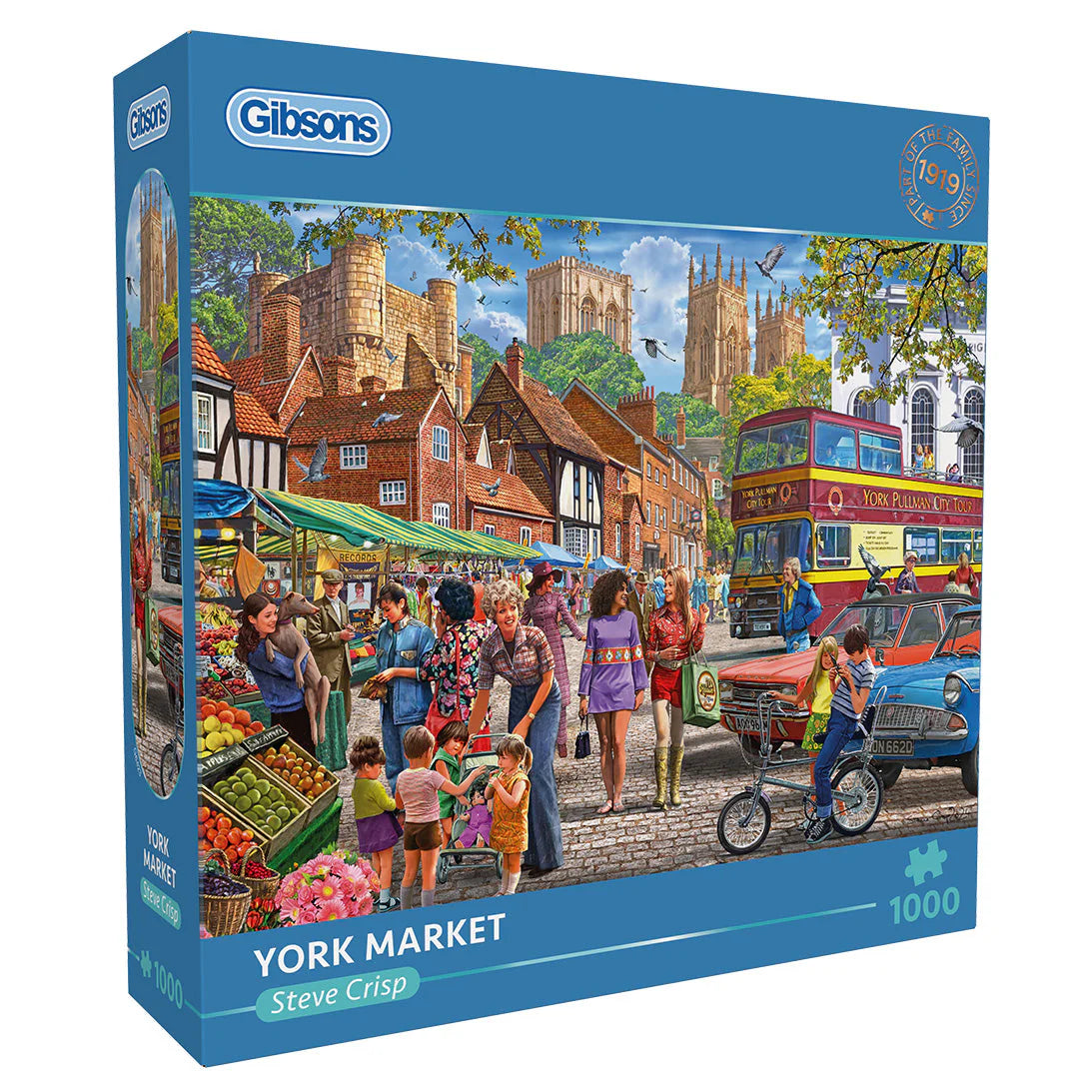 York Markets 1000 Piece Jigsaw Puzzle