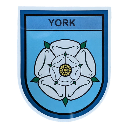 York White Rose Sticker - The Great Yorkshire Shop
