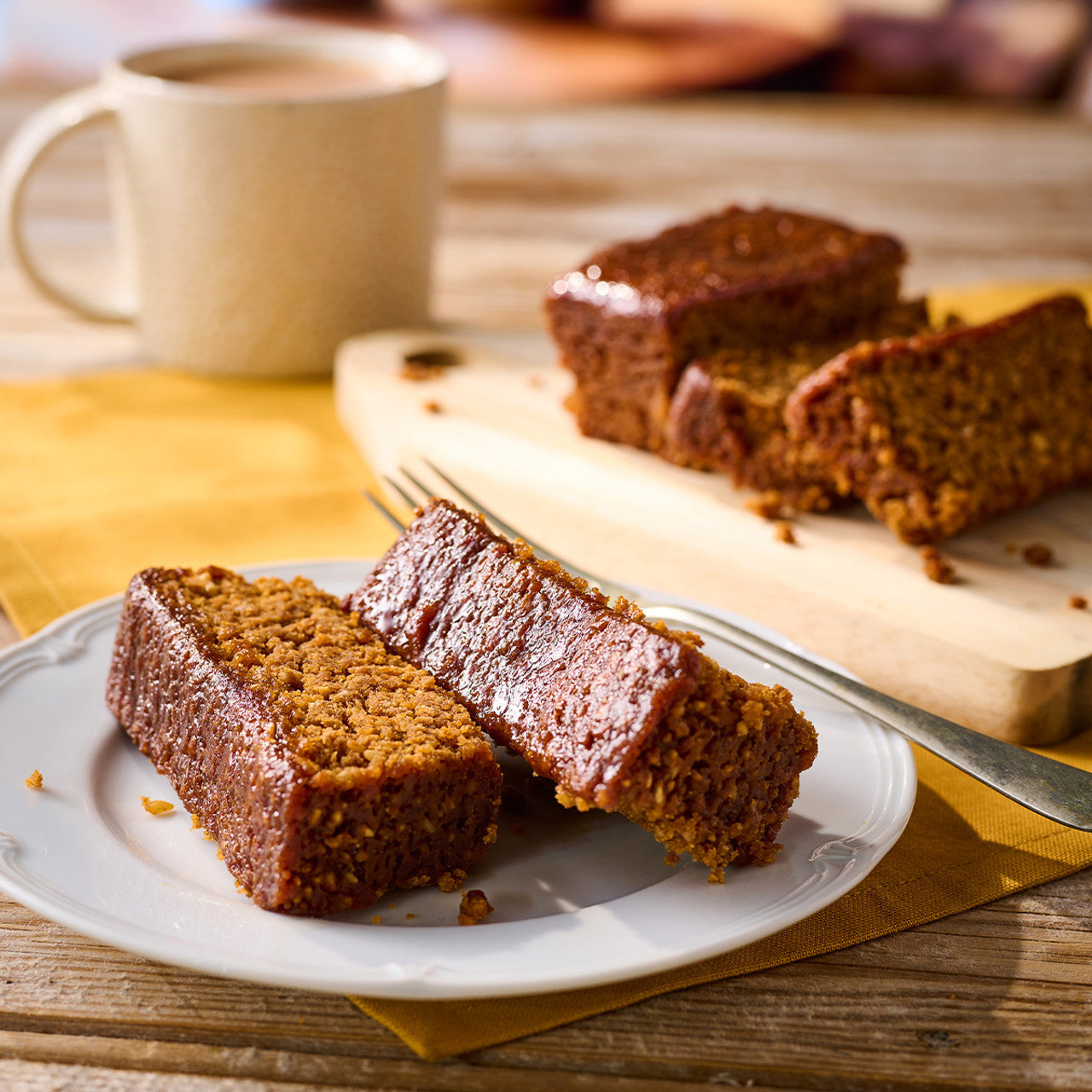Ginger Parkin Loaf Cake