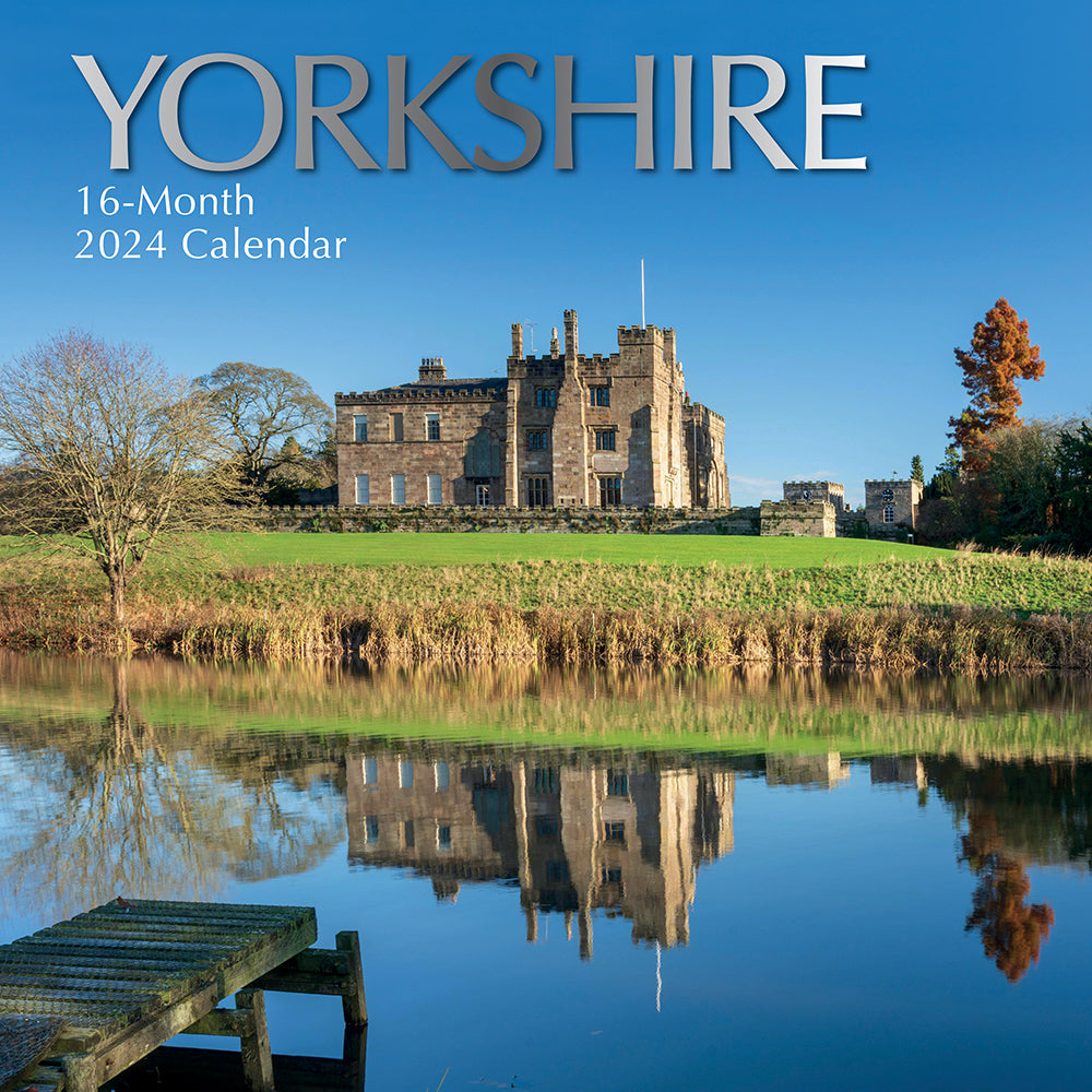 Yorkshire 2024 Square Wall Calendar | The Great Yorkshire Shop