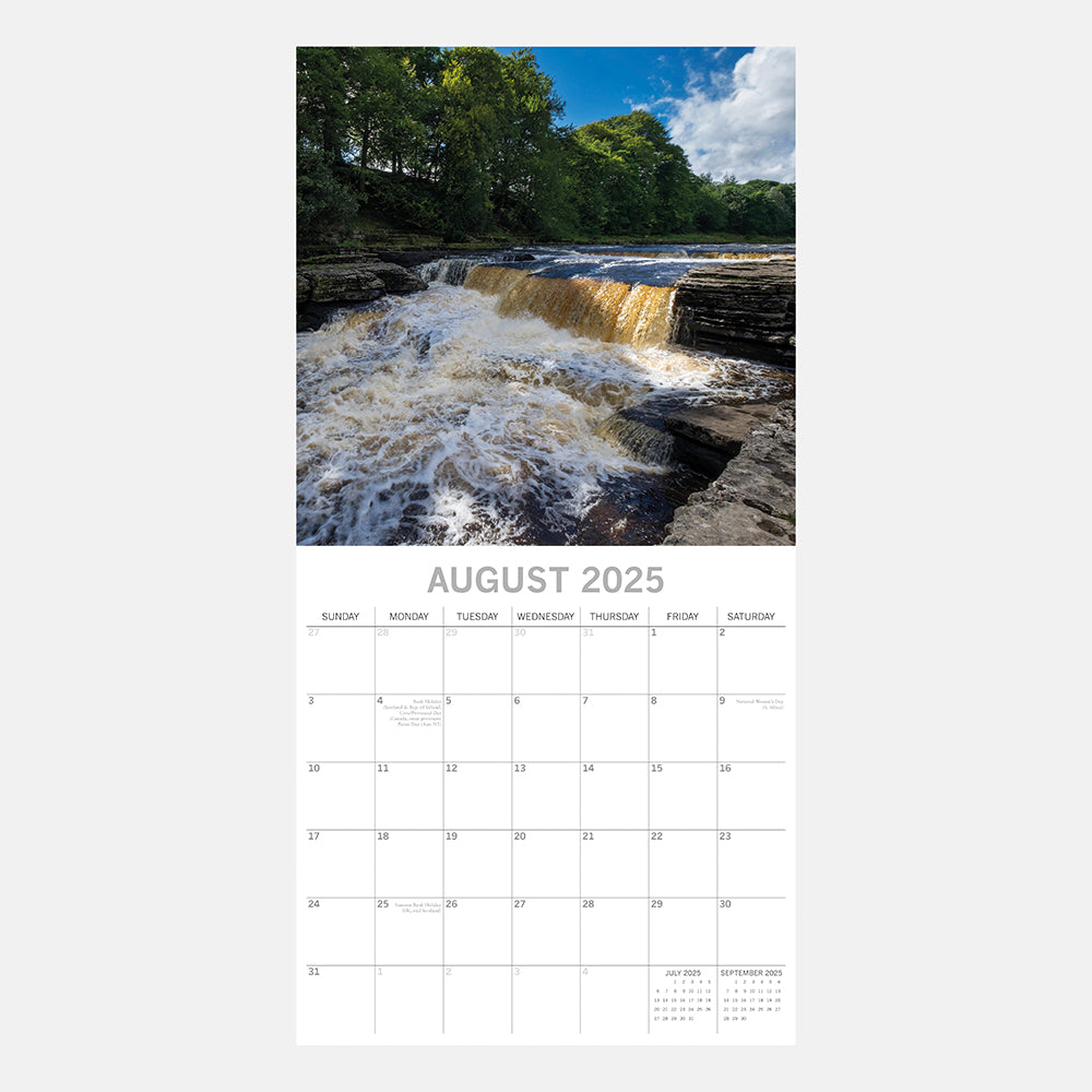 Yorkshire 2025 Square Wall Calendar