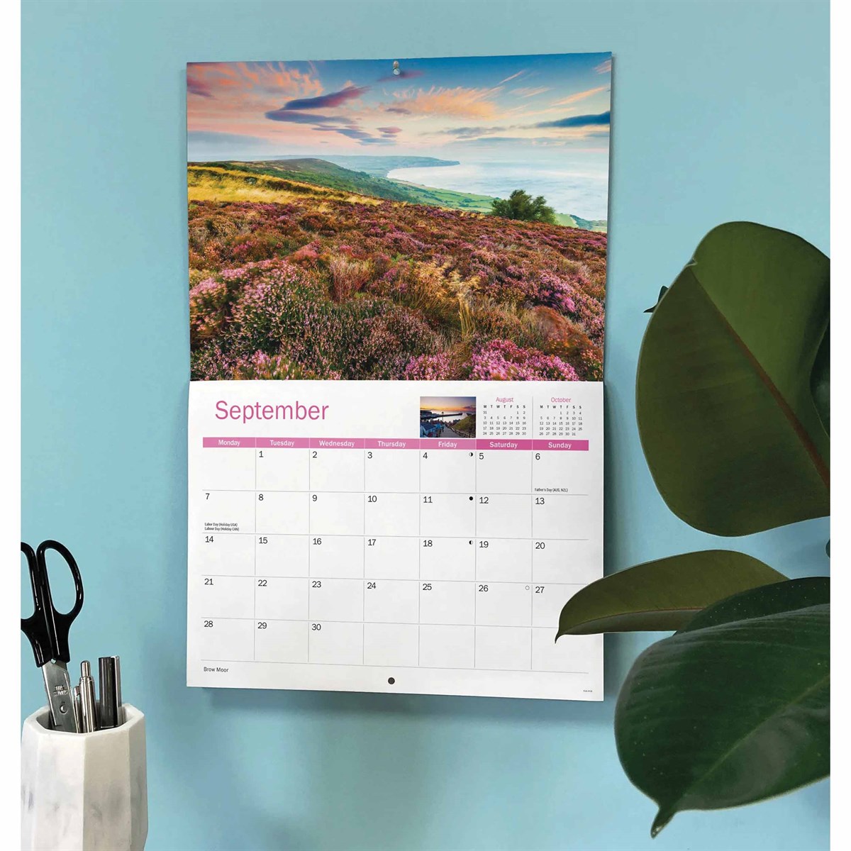 Yorkshire 2026 A4 Calendar - The Great Yorkshire Shop