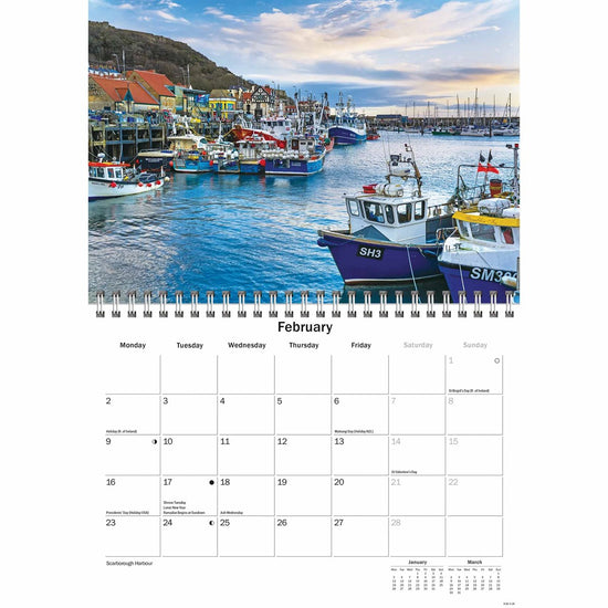 Yorkshire 2026 A5 Calendar - The Great Yorkshire Shop