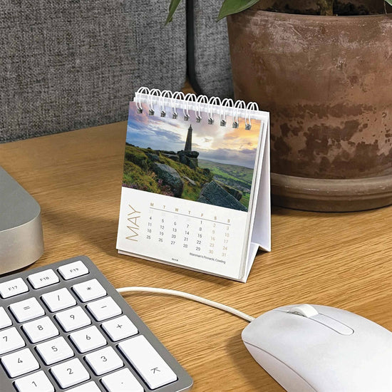 Yorkshire 2026 Mini Easel Calendar - The Great Yorkshire Shop