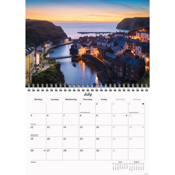 Yorkshire 2027 A5 Calendar
