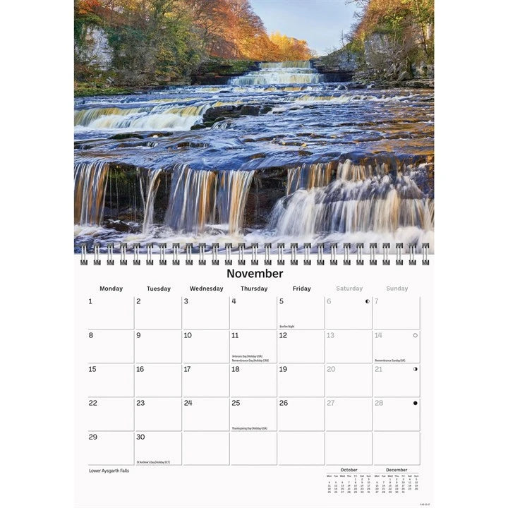 Yorkshire 2027 A5 Calendar