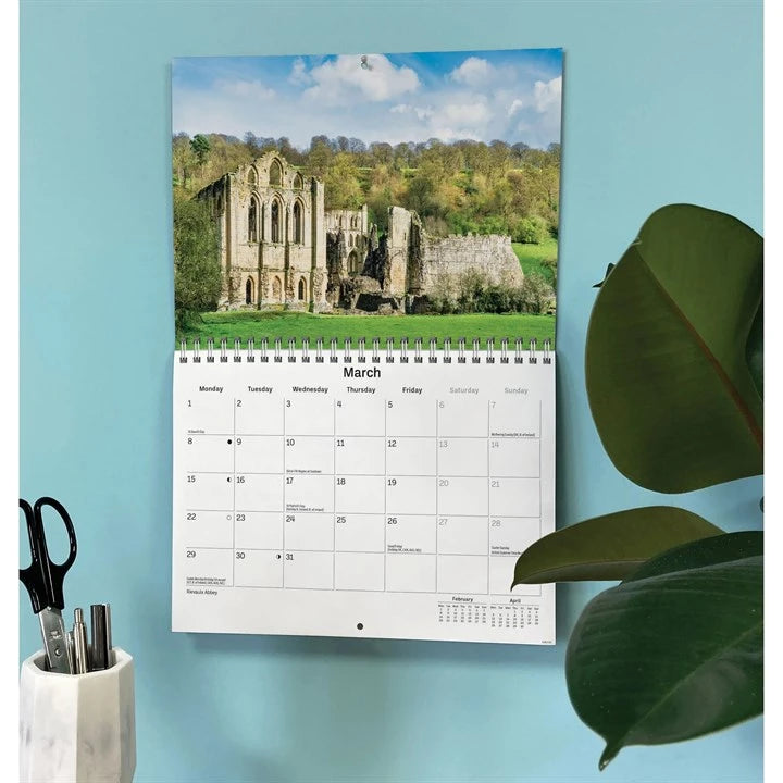 Yorkshire 2027 A5 Calendar