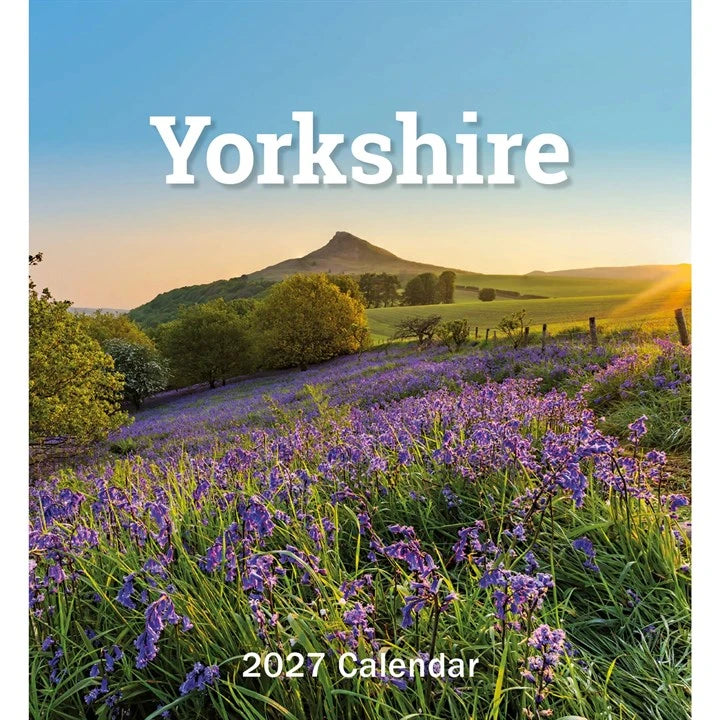 Yorkshire 2027 Mini Easel Calendar