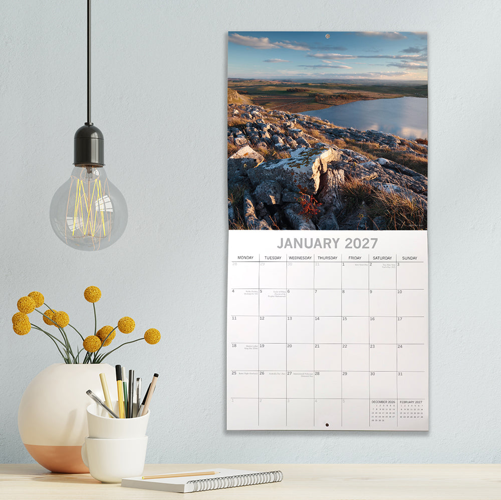Yorkshire 2027 Square Wall Calendar