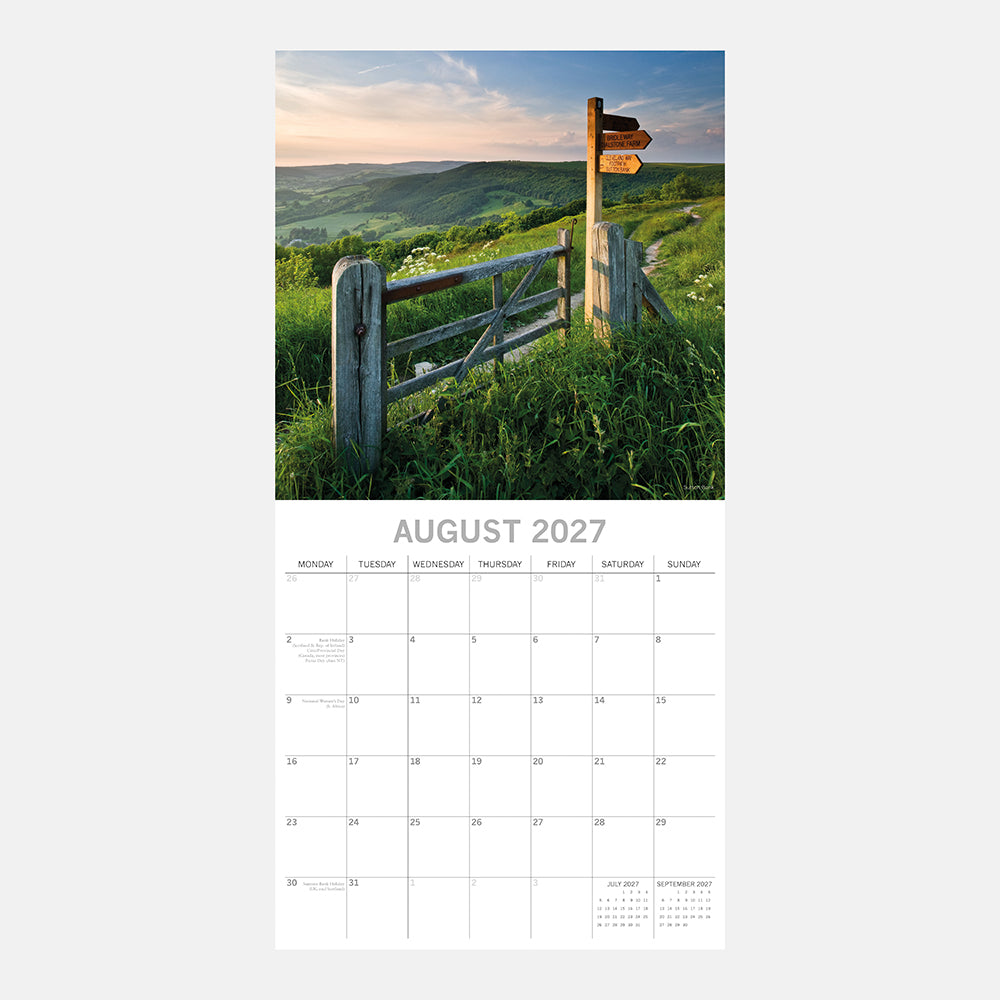 Yorkshire 2027 Square Wall Calendar