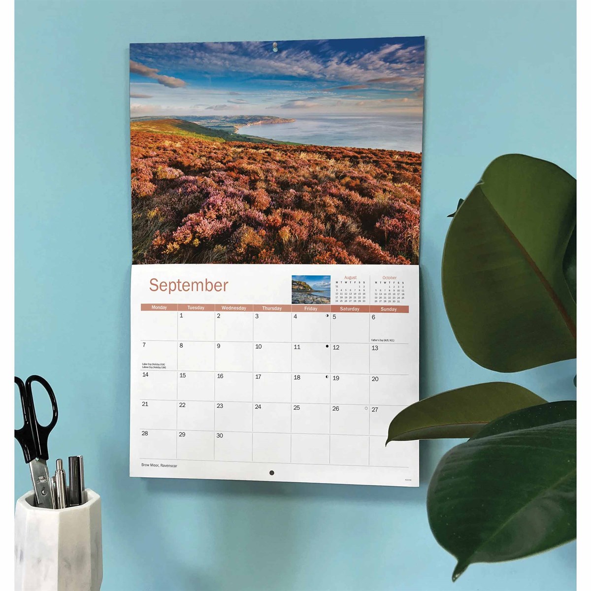 Yorkshire Coast 2026 A4 Calendar - The Great Yorkshire Shop