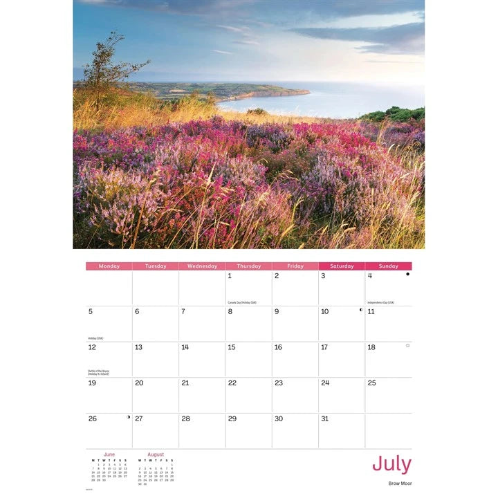 Yorkshire Coast 2027 A4 Calendar