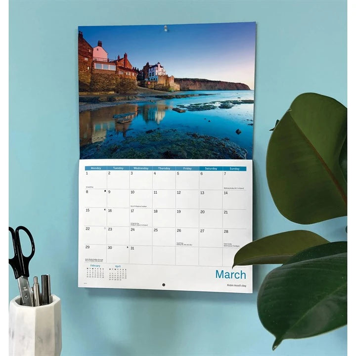 Yorkshire Coast 2027 A4 Calendar